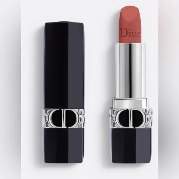 NWOB DIOR Rouge Dior 925 Pink Peony Velvet Lipstick - Picture 1 of 4